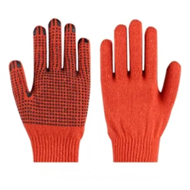 PVC Dotted Cotton Gloves 