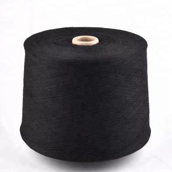 Cotton/polyester blended yarn for knitting socks