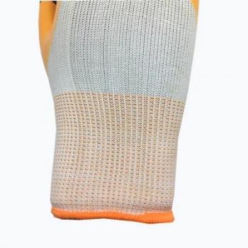 13G Polyester Shell Nitrle Doulbe DIP Safety Work Gloves