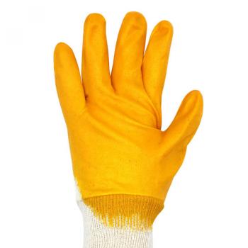 Interlock Yellow Nitrile 3/4 Coated Gloves