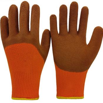 Terry Shell Latex Foam 3/4 Coated Working Gloves 