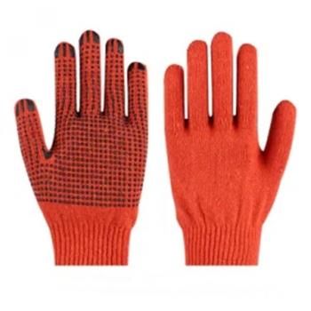 PVC Dotted Cotton Gloves 